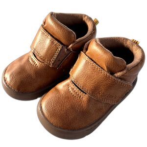 Carter’s Baby Boy First Walker Boots Brown Size 4.5 Every Step Booties